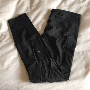 Like new gray lululemon tights